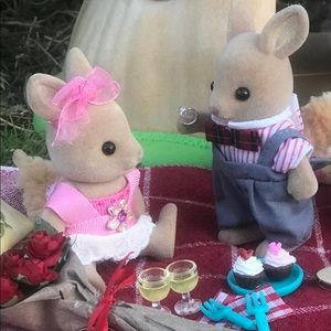 Calico critters kangaroo couple